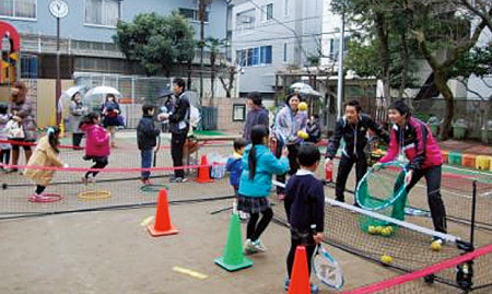 子どもたちを対象にした出張レッスン